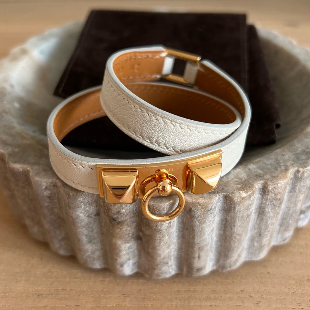 HERMES Rivale Double Tour bracelet